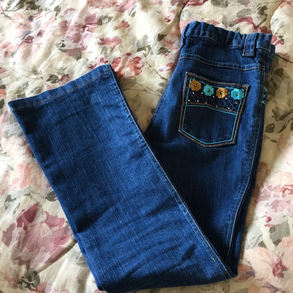 💡Flower jeans